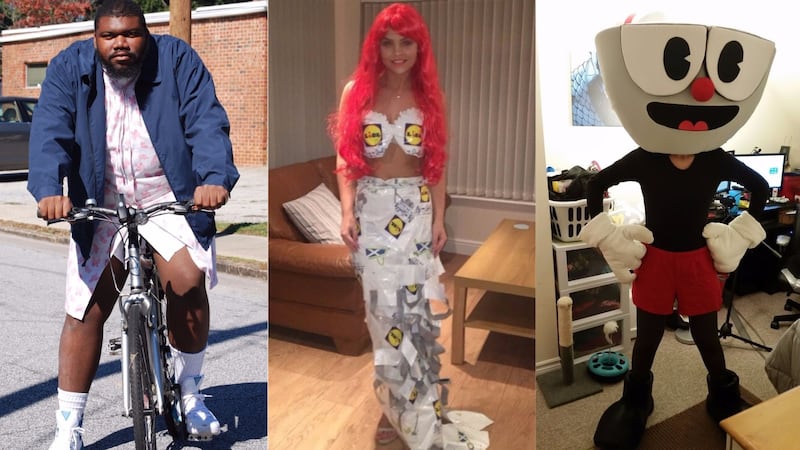 Memes, TV and even a travel agent are among the inspirations for this year’s finest outfits.
