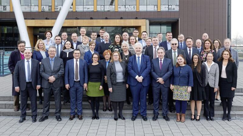 Members of The Council of Europe&#39;s Committee for the Prevention of Torture which has published a report on Northern Ireland Picture: Council of Europe/PA 