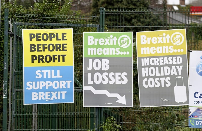 Election posters around west Belfast. Picture by Mal McCann 