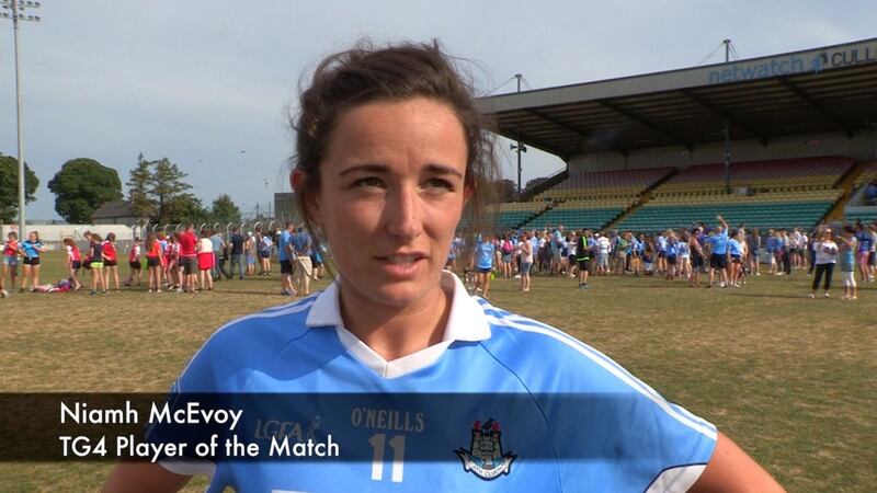 &nbsp;Dublin player Niamh McEvoy scored two goals in the final