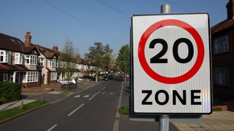 Residential roads in Wales will be reduced to 20mph (Dominic Lipinski/PA)