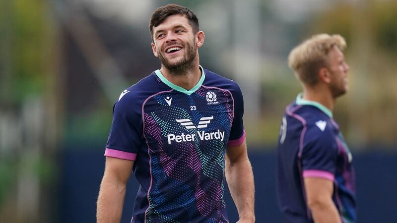 Blair Kinghorn gears up for Sunday’s match against Tonga (Adam Davy/PA)