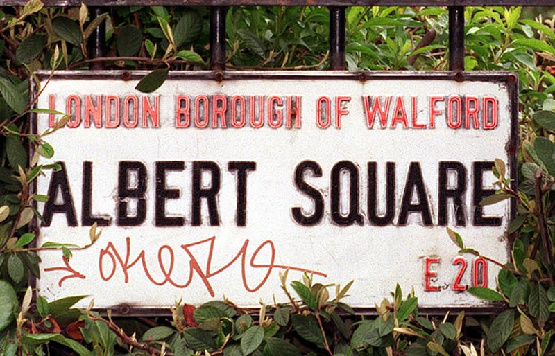 EastEnders' Albert Square (Andrew Stuart/PA)