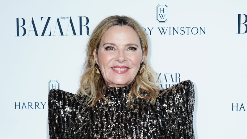 Kim Cattrall presented at Harper’s Bazaar Women of the Year Awards 2023 (Ian West/PA)
