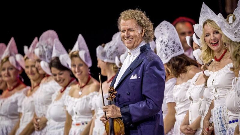Andre Rieu &ndash; Everything you see is a personal design from me &ndash; all the gowns for the ladies and even the jewellery they wear 