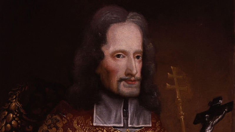 St Oliver Plunkett's head is kept in a glass case in Drogheda&nbsp;