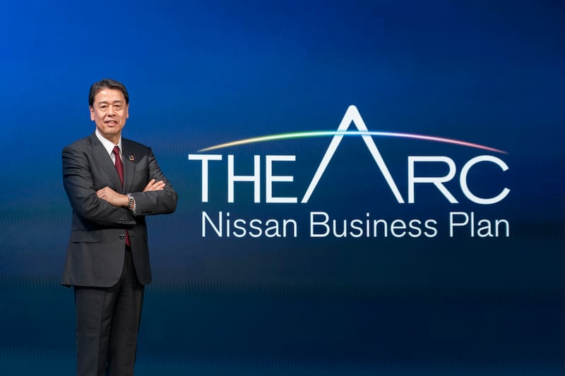 The Nissan Arc Business Plan will introduce 16 electrified and 14 internal-combustion engined models.