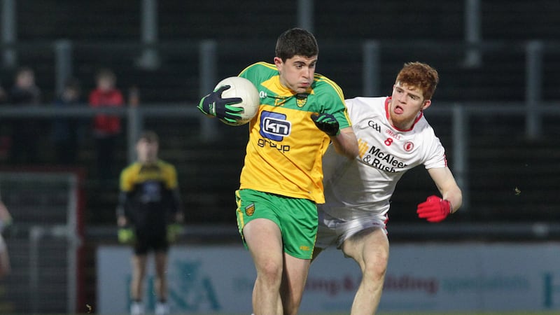 Stephen McBrearty (above) is the younger brother of established Donegal star Patrick (below)&nbsp;