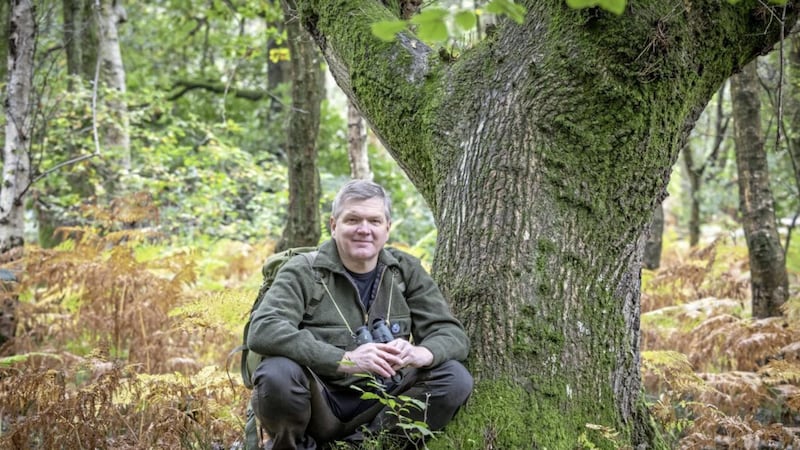 Bushcraft expert and television presenter Ray Mears 