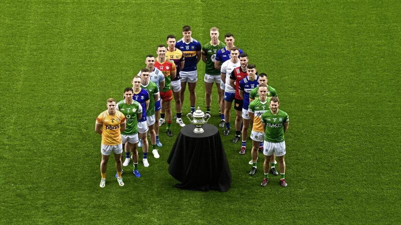 The launch of this year&#39;s Tailteann Cup at Croke Park - but its long-term future remains in doubt. 