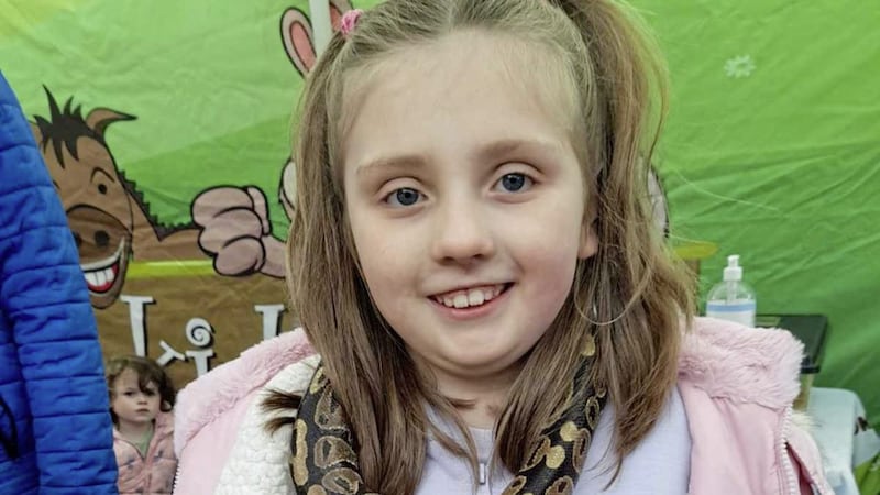 I am a total loss as to why my husband, Darren thought it was a good idea - and perfectly safe - to allow our seven-year-old daughter, Abbie to put a snake around her neck at a petting zoo 