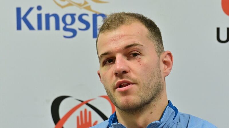 Ulster’s Will Addison faces the media ahead of clash with Edinburgh