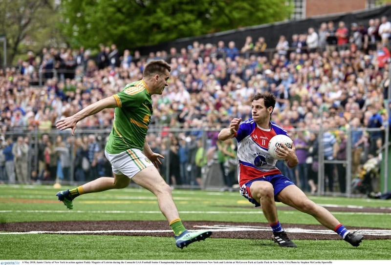Jamie Clarke featured for New York in the Championship this year, but could be set for a return to county colours with Armagh. Picture by Sportsfile 