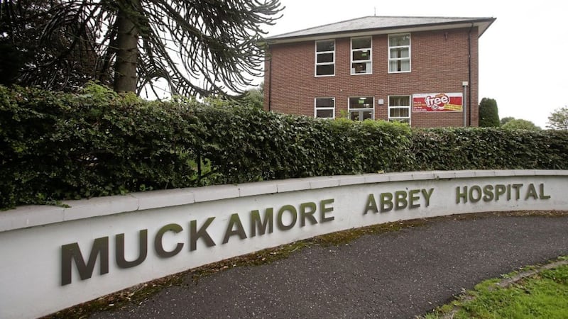 The woman was assaulted at Muckamore Abbey Hospital early yesterday morning. Picture Mal McCann 