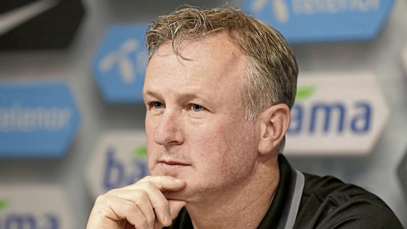 Northern Ireland manager Michael O&#39;Neill is looking forward to seeing his side give Switzerland a mental examination in next month&#39;s World Cup play-off fixtures 