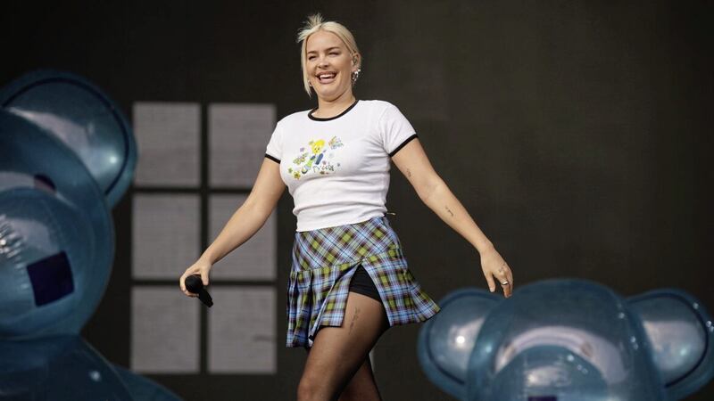 Anne-Marie on the main stage during the Electric Picnic Festival 