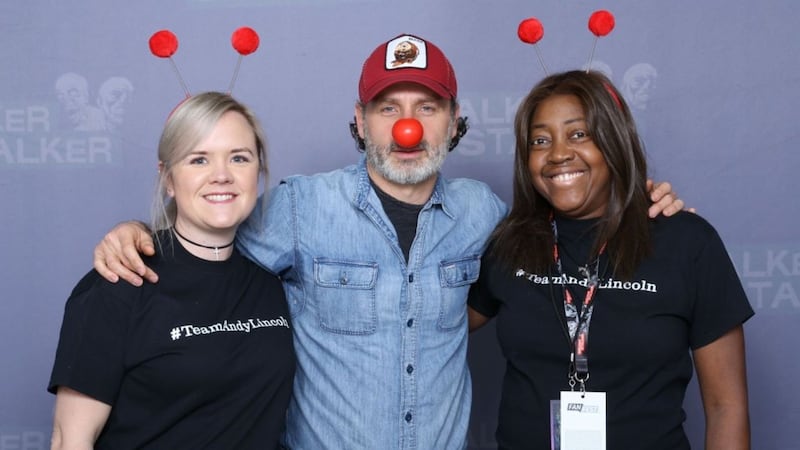 Andy’s fans from all over the world are helping to support Red Nose Day.