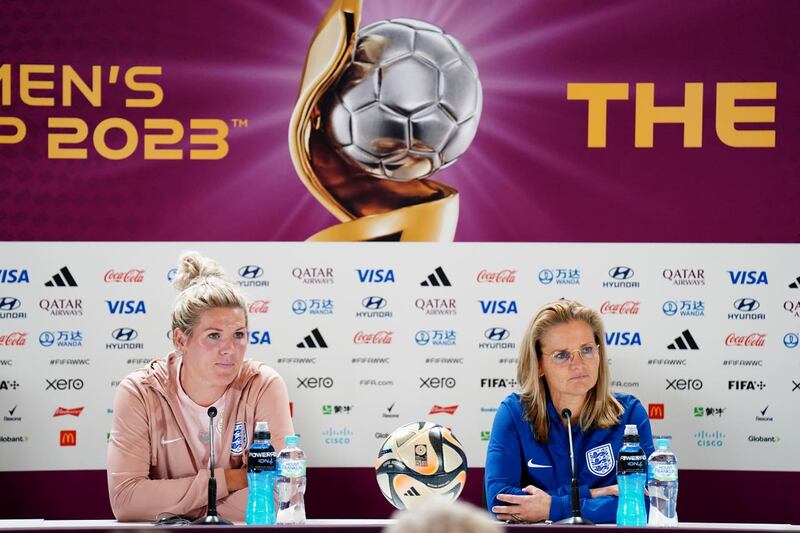 England Press Conference and Stadium Familiarisation – FIFA Women’s World Cup 2023 – Stadium Australia – Saturday 19th August