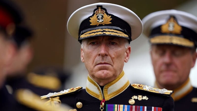 Admiral Sir Tony Radakin, Chief of the Defence Staff (Andrew Milligan/PA)