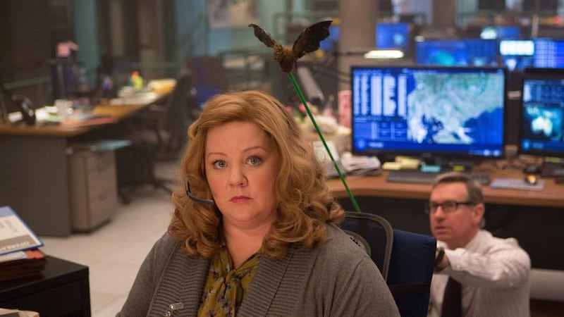 Melissa McCarthy plays a CIA analyst best known for her cupcakes 