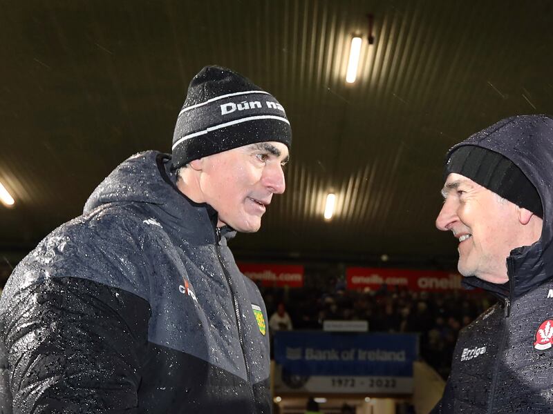 For all their differences, Mickey Harte and Jim McGuinness have always been one and the same