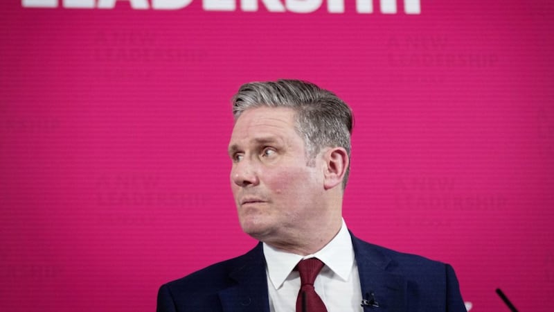 Labour leader Keir Starmer&#39;s chances of winning a general election in 2024 are remote Photo: Stefan Rousseau/PA Wire. 