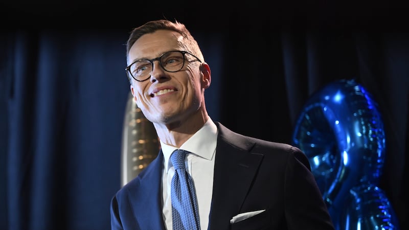 National Coalition Party presidential candidate Alexander Stubb is likely to win Finland’s election, early results suggest (Emmi Korhonen./Lehtikuva via AP)