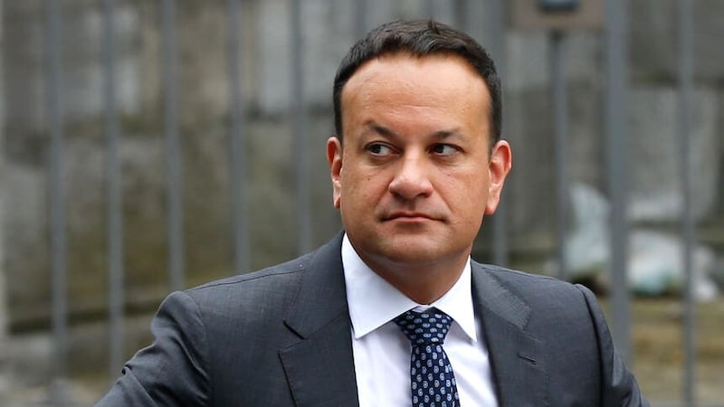 Taoiseach Leo Varadkar arriving at the National Economic Dialogue conference in Dublin Castle (Damien Storan/PA)