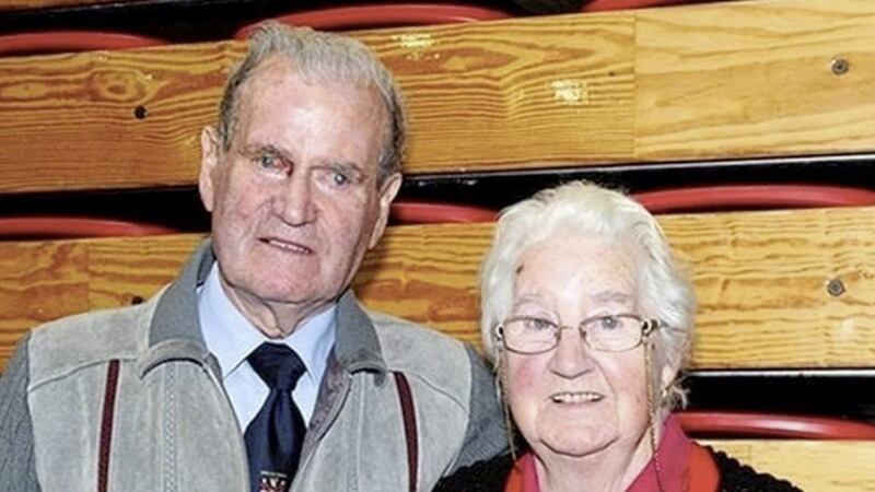 Councillor Ian McGarvey and his wife Marjorie. Picture from The Tirconaill Tribune 