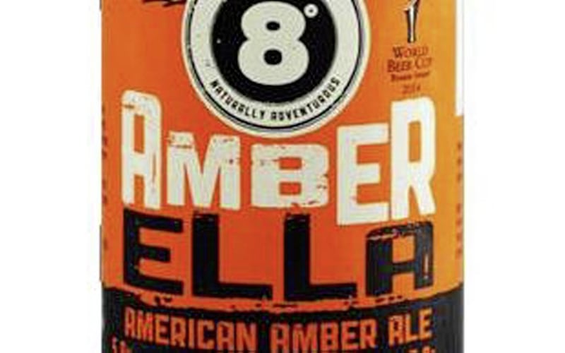 Amber Ella from Cork brewery 8 Degrees is &quot;a wonderfully balanced, flavourful ale&quot;. 