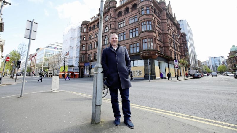 Lawrence Kenwright from Signature Living is looking for local contractors to help build up to five new hotels in Northern Ireland. Picture by Kelvin Boyes / Press Eye 