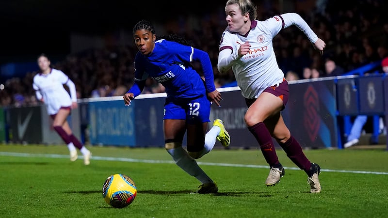 Manchester City and Chelsea are battling for the Women’s Super League title