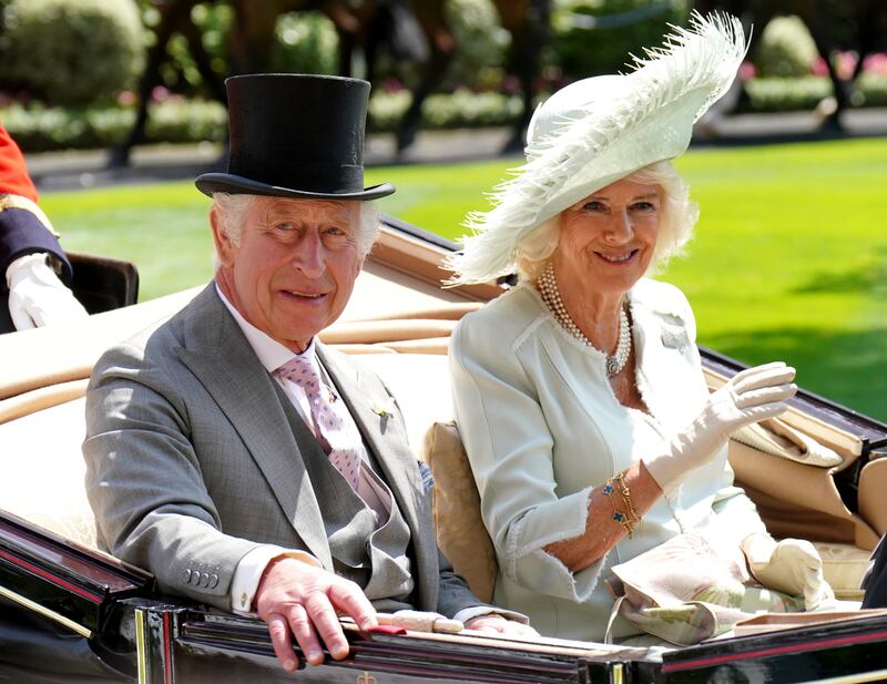 Charles and Camilla at Royal Ascot
