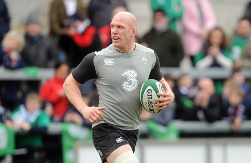 Paul O'Connell says he trained more at school than he did during his rugby career &nbsp;