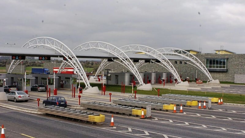 The M1 toll plaza at Balgeen in Co Meath. Picture by Fran Caffrey/Newsfile.ie 