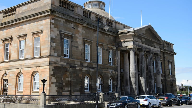 The case was heard at Ayr Sheriff Court (John Linton/PA)