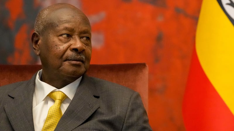 Uganda’s President Yoweri Museveni called the attack a ‘cowardly act’ (AP Photo/Darko Vojinovic)