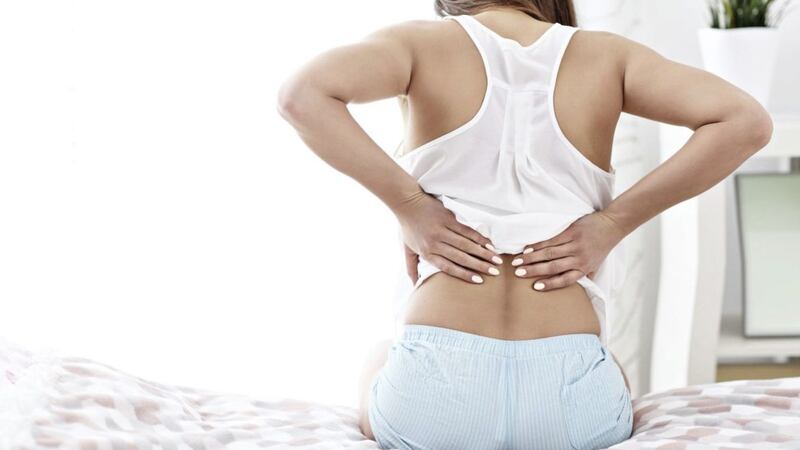Lower back pain, or lumbago, occurs when there is a problem with ligaments, muscles, discs, nerves or vertebrae 