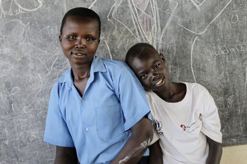 Florence and Camilo both fled to northern Uganda after their parents were killed in the South Sudan conflict 