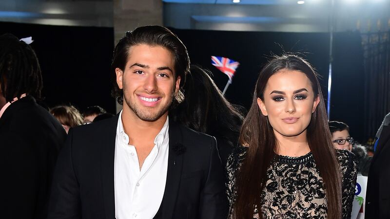 The Dancing On Ice star shared that he and Davies had bickered before their split.