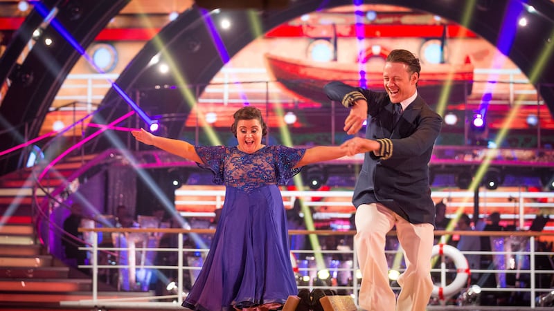 She and Kevin Clifton became the ninth couple to leave the competition over the weekend.