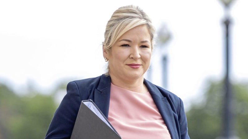 Michelle O&#39;Neill has written to the two governments. Picture by Liam McBurney/PA Wire 