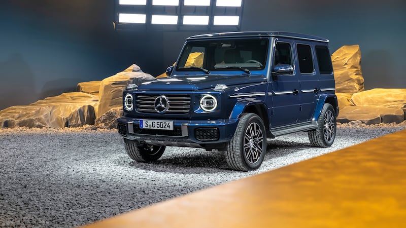 The new G-Class will come with mild-hybrid technology – with a full EV to follow.