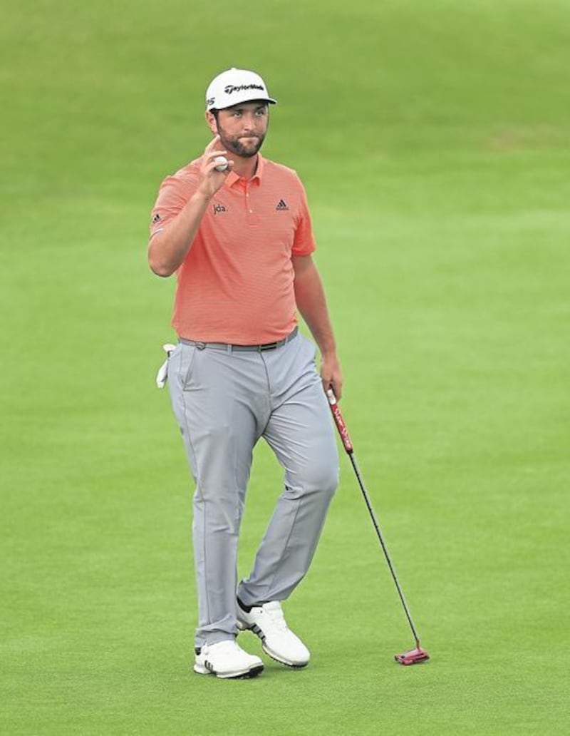 Spain's Jon Rahm during day one of The Open Championship 2019 at Royal Portrush Golf Club onThursday July 18, 2019. Picture by Richard Sellers/PA Wire. &nbsp;