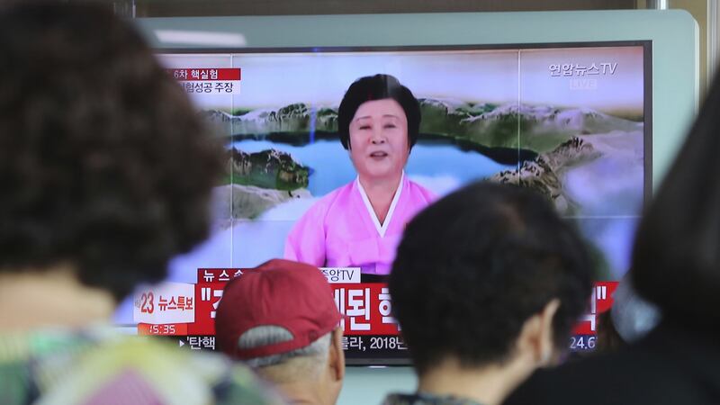 North Korea’s veteran newsreader made an appearance over the weekend to announce the “perfect success” of a hydrogen bomb test by Kim Jong Un’s regime.