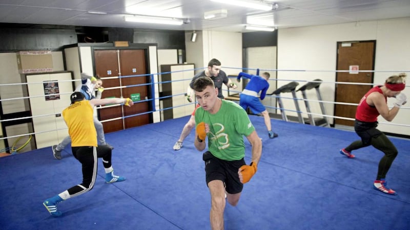 Sean McComb is captain of the Northern Ireland boxing team. Picture by Mark Marlow