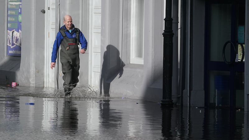 Newry was one of the areas worst hit by the heavy rain and flooding (Brian Lawless/PA)