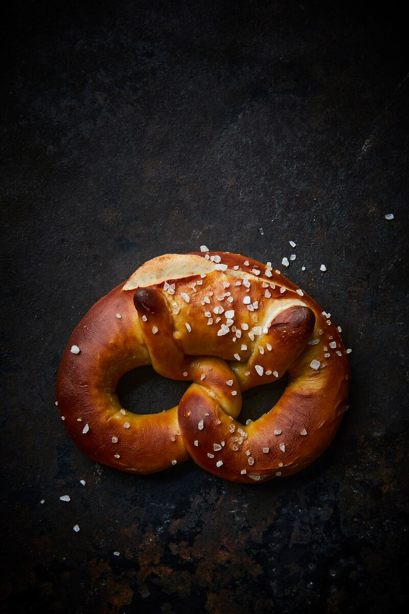Soft pretzel from German Baking 