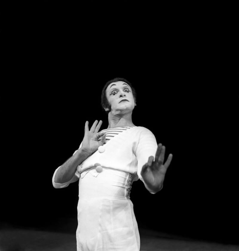 Marcel Marceau, 1962.