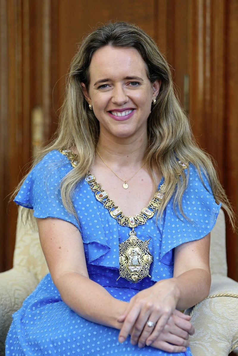 Belfast Lord Mayor Kate Nicholl. Picture by Mal McCann. 